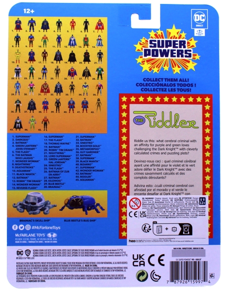 DC Super Powers Actionfigur # 44: The Riddler 13 cm von McFarlane